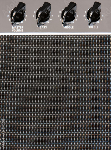 Guitar amplifier background