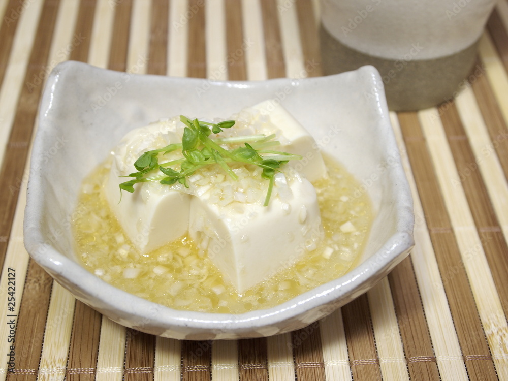 ネギだれ豆腐 ネギだれ豆腐