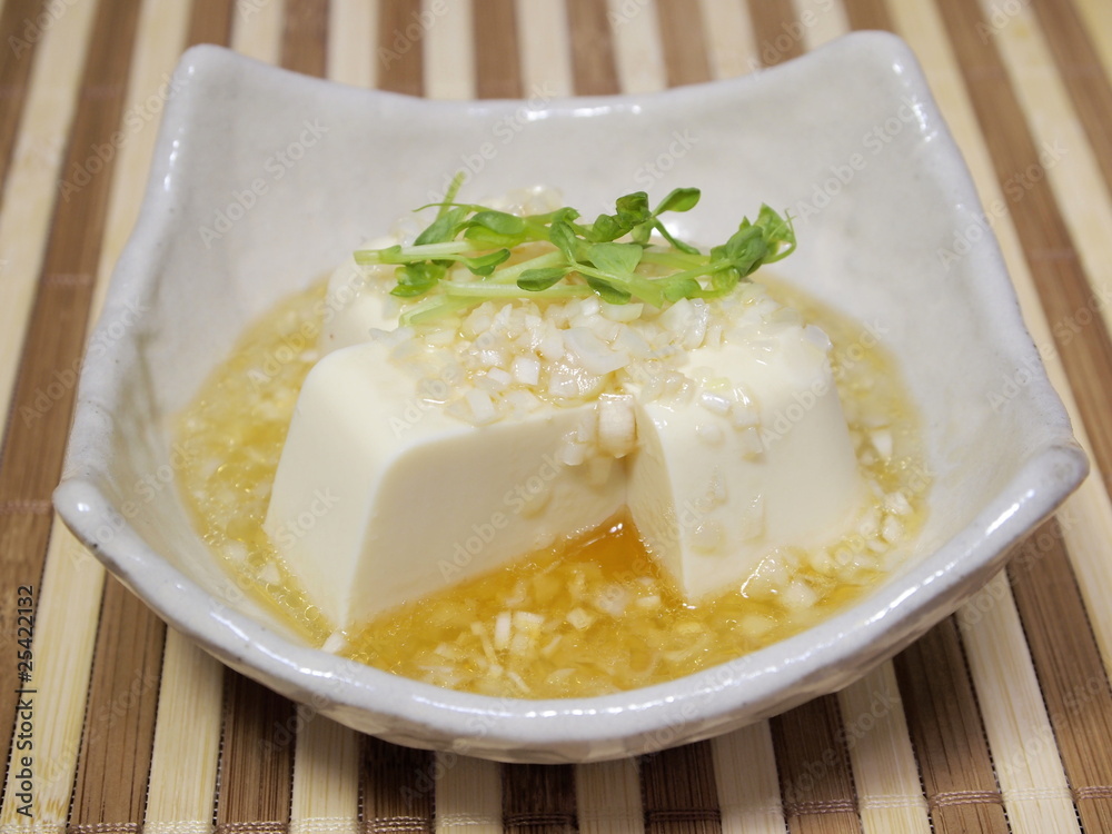 ネギだれ豆腐 ネギだれ豆腐