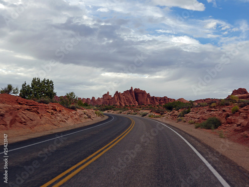 Arches National Park Strasse