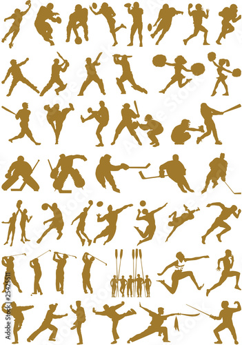 Vector Sports Mix Silhouette