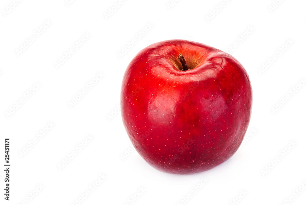 Fresh apple isolated on the white background Fresh apple isolated on the white background