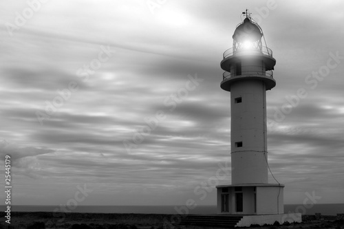 Barbaria cape lighthouse Formentera Balearic