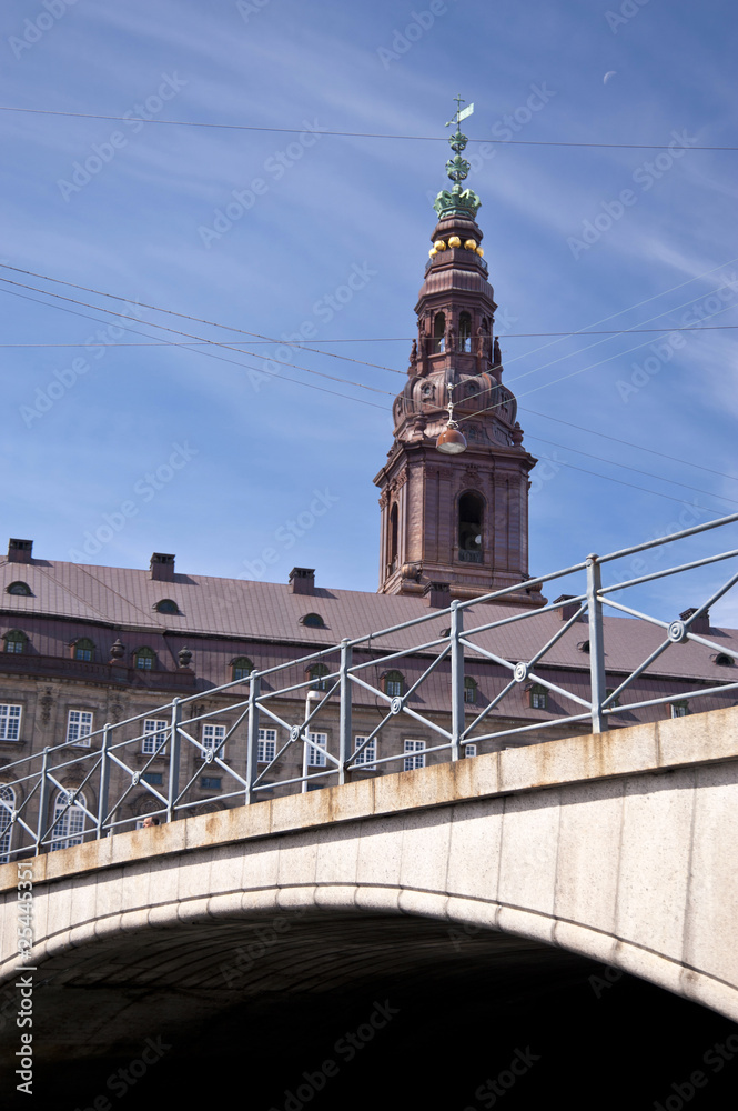 Kirchturm in Kopenhagen