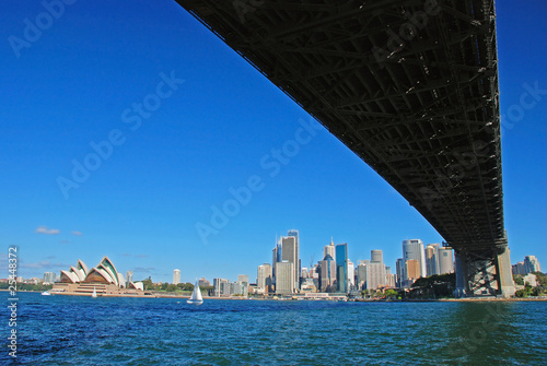 Harbour bridge  Sydney  Australia