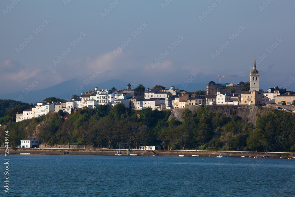 Naklejka premium Castropol, Asturias, España