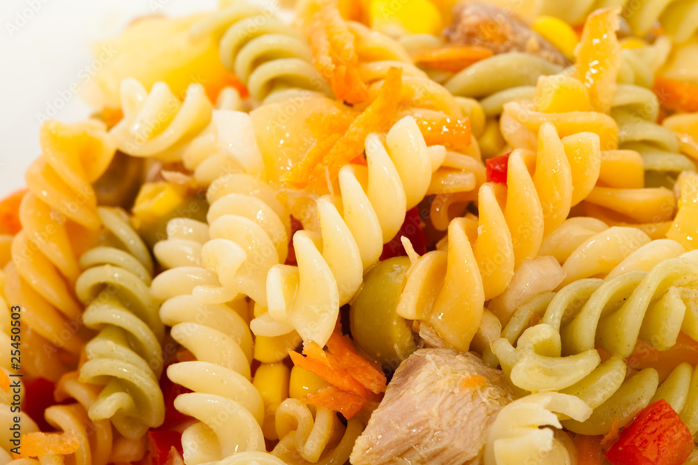 pasta closeup pasta closeup
