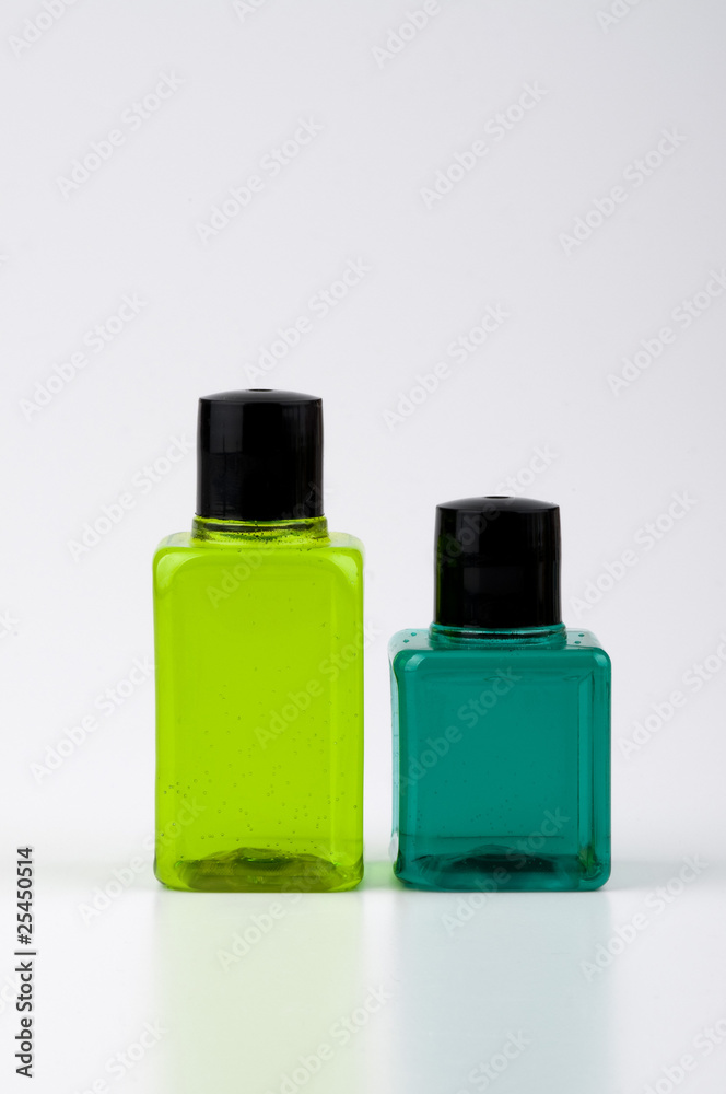 Two Shampoo Bottle Two Shampoo Bottle