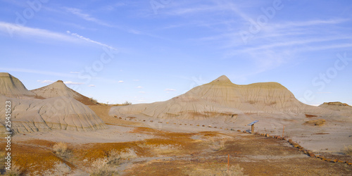 Badlands in Dinosaur Provincial Park