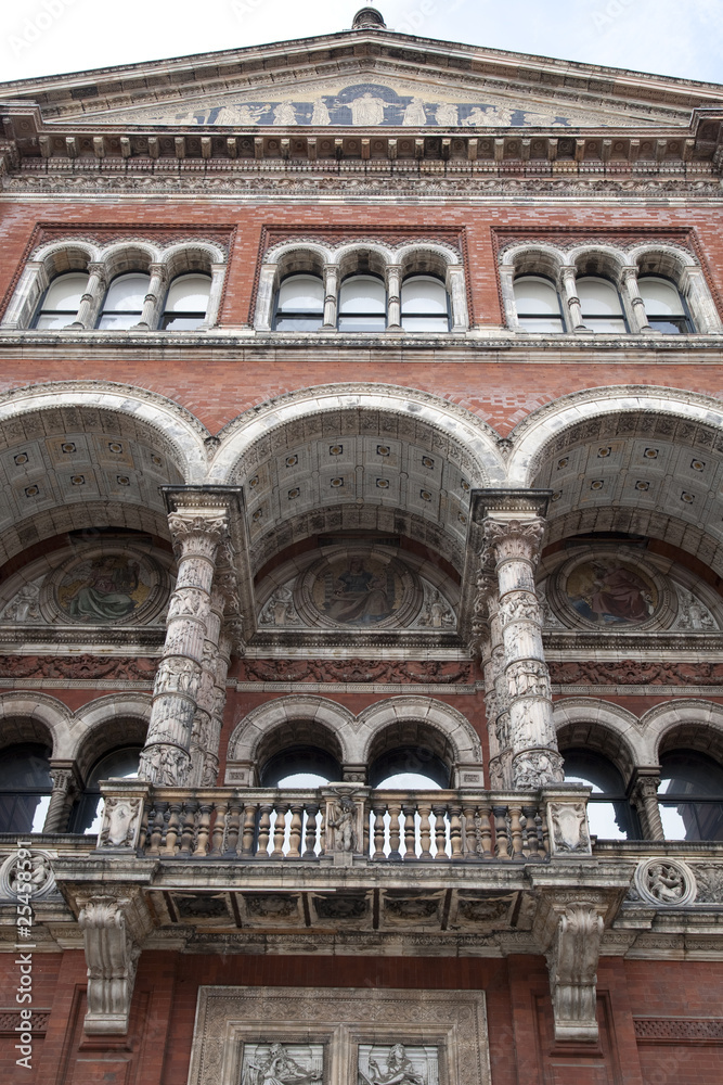 Victoria and Albert Museum in London, England