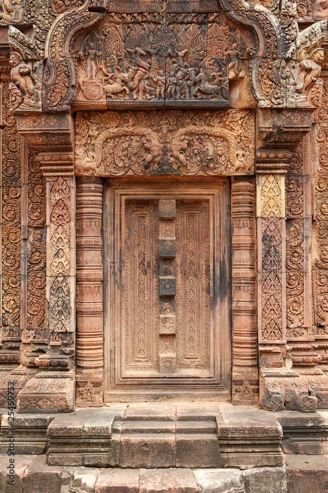 Khmer Relief in Banteay Srei