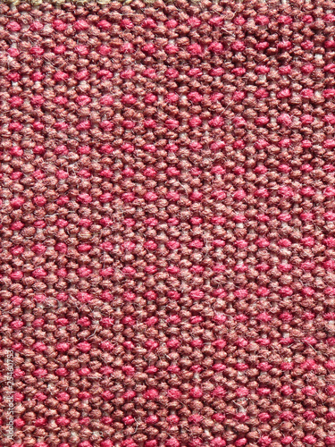 textile, red colored