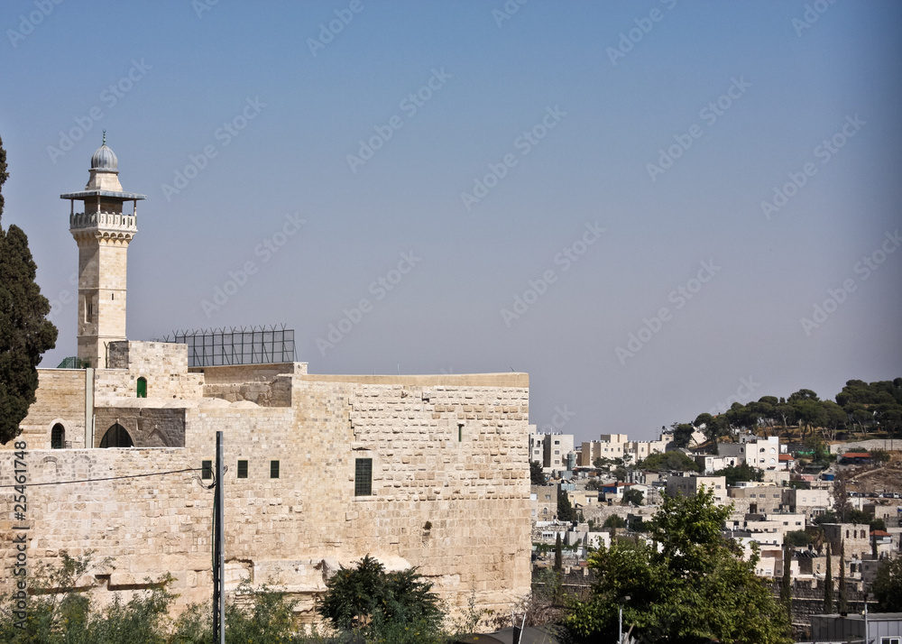 Mosque and Mount of Olives
