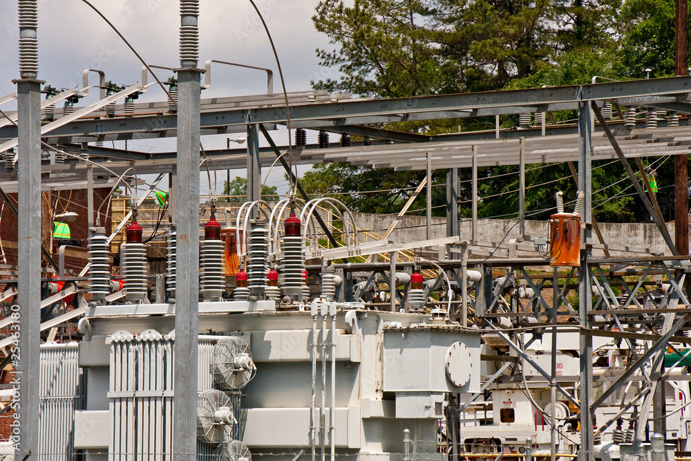 High Power Electrical Industrial Area High Power Electrical Industrial Area