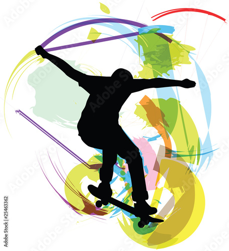 Skater illustration