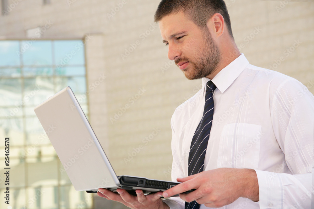 Modern businessman Modern businessman