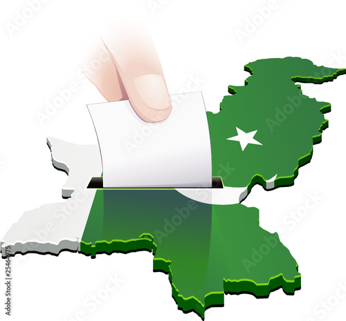 Élection au Pakistan (détouré)