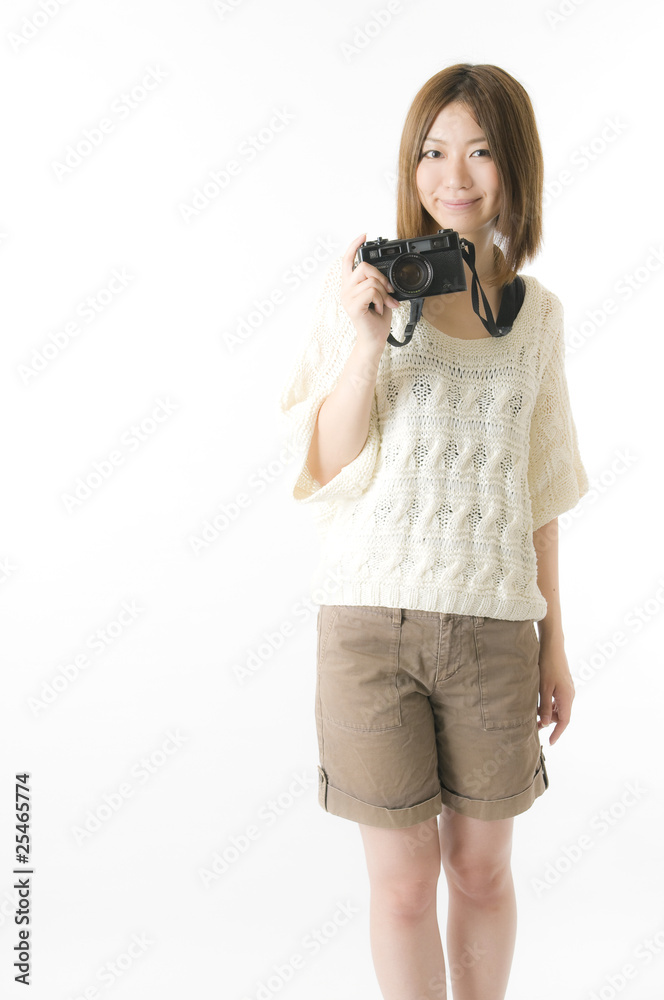 カメラ女子