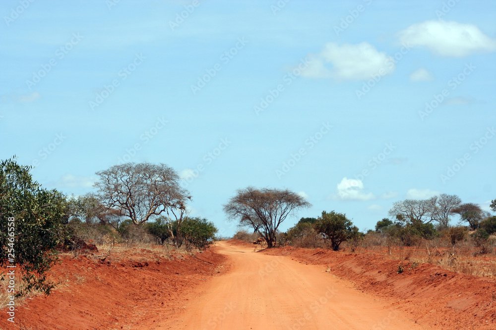 Tsavo-Ost Nationalpark in Kenia