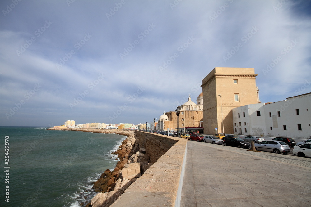 Cádiz, torreón de la catedral vieja