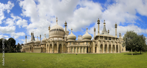 royal pavillion panorama brighton