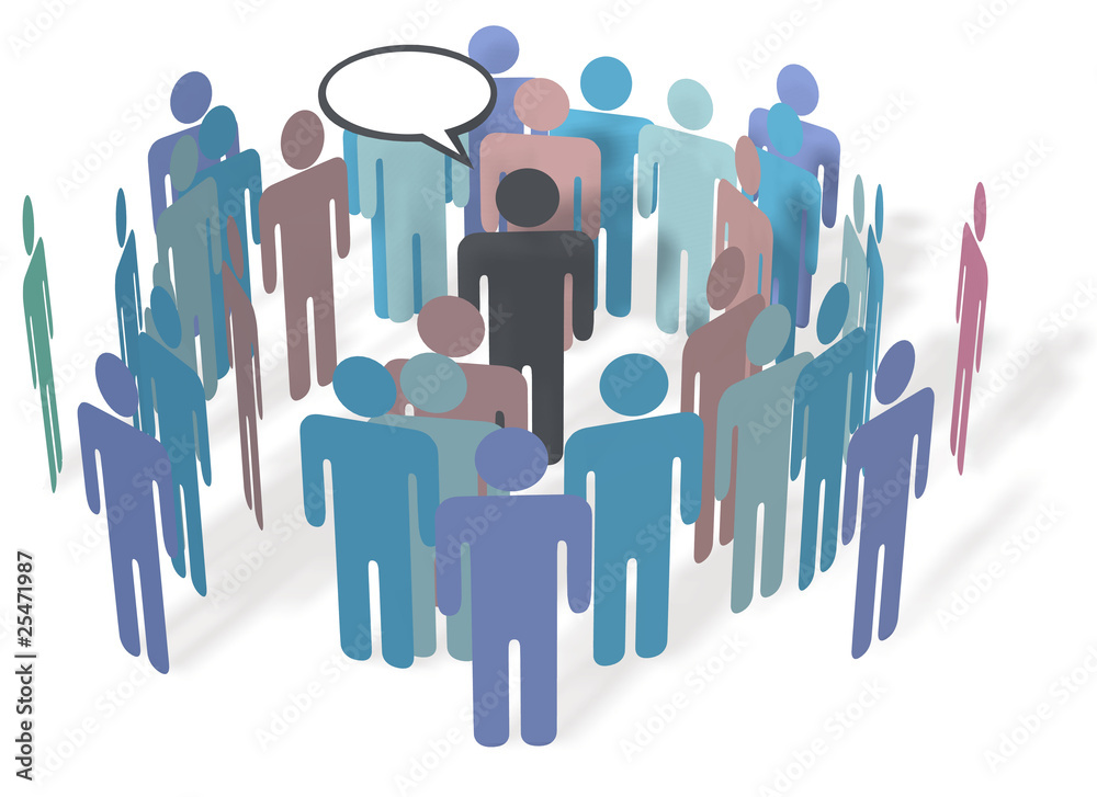 Social Media People Communication Meeting Social Media People Communication Meeting
