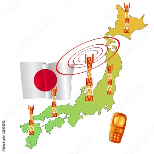 mobile connection of Japan