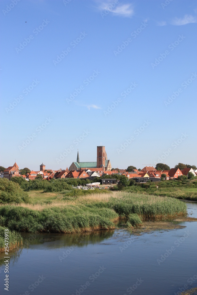 Fototapeta premium Ribe Stadt in Dänemark