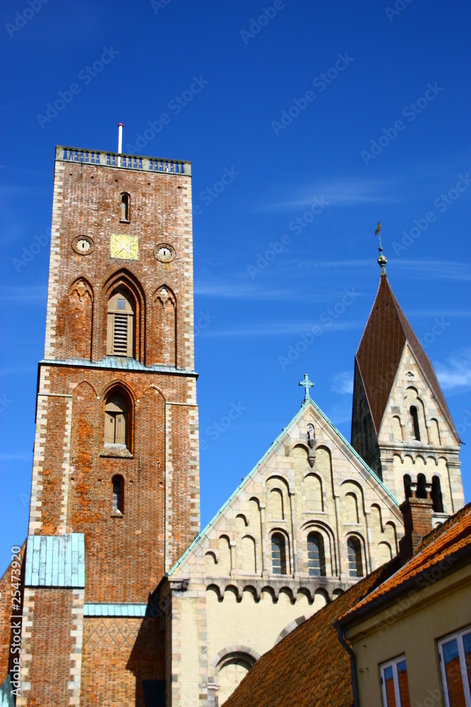 Fototapeta premium Ribe Stadt in Dänemark