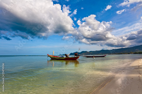Thai boat near the beach. Thailand © Kushch Dmitry