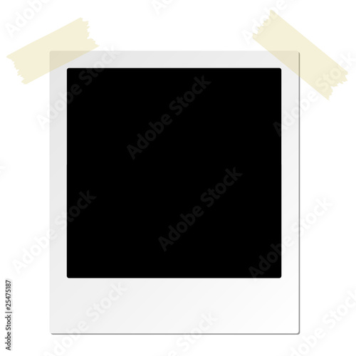 Polaroid Hanging Two Tapes