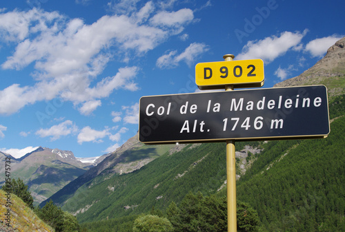 panneau du col de la madeleine