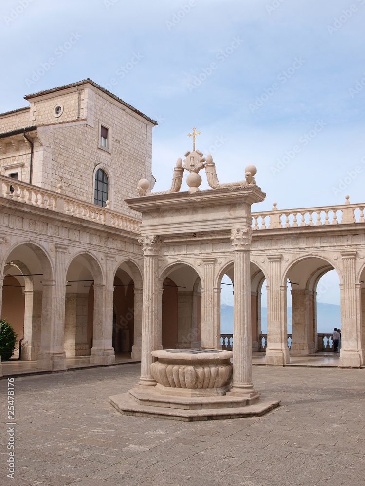 The Abbey of Montecassino, Italy