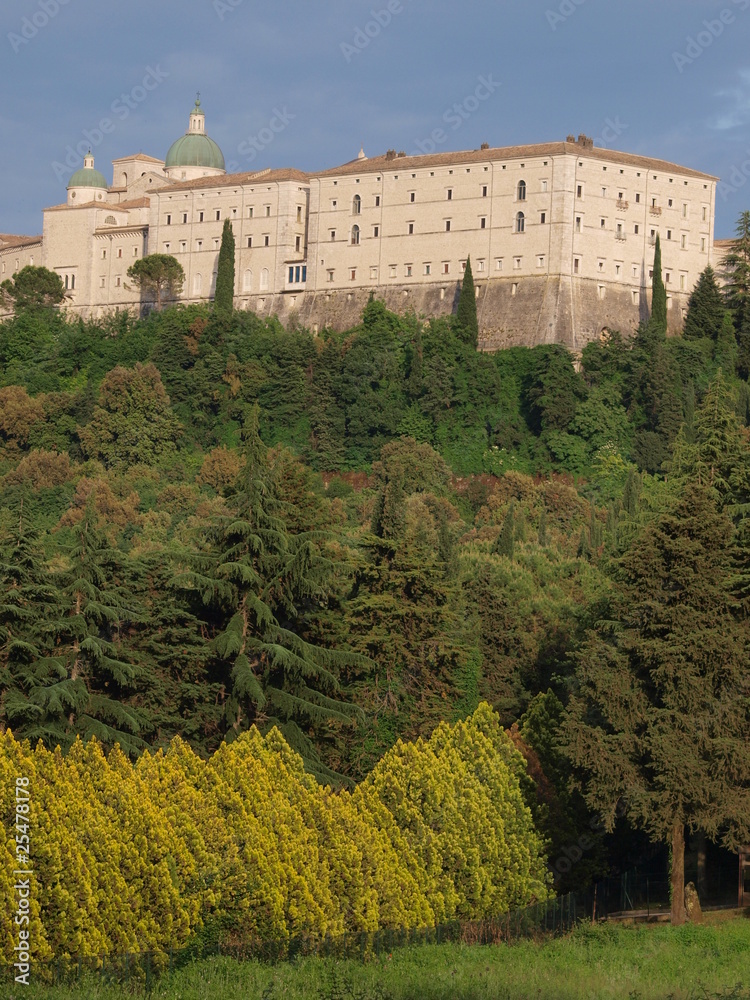 Fototapeta premium Montecassino abbey, Italy