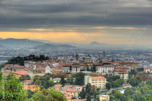 panoramica di città alta