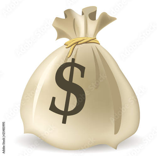 Money Bag, vector