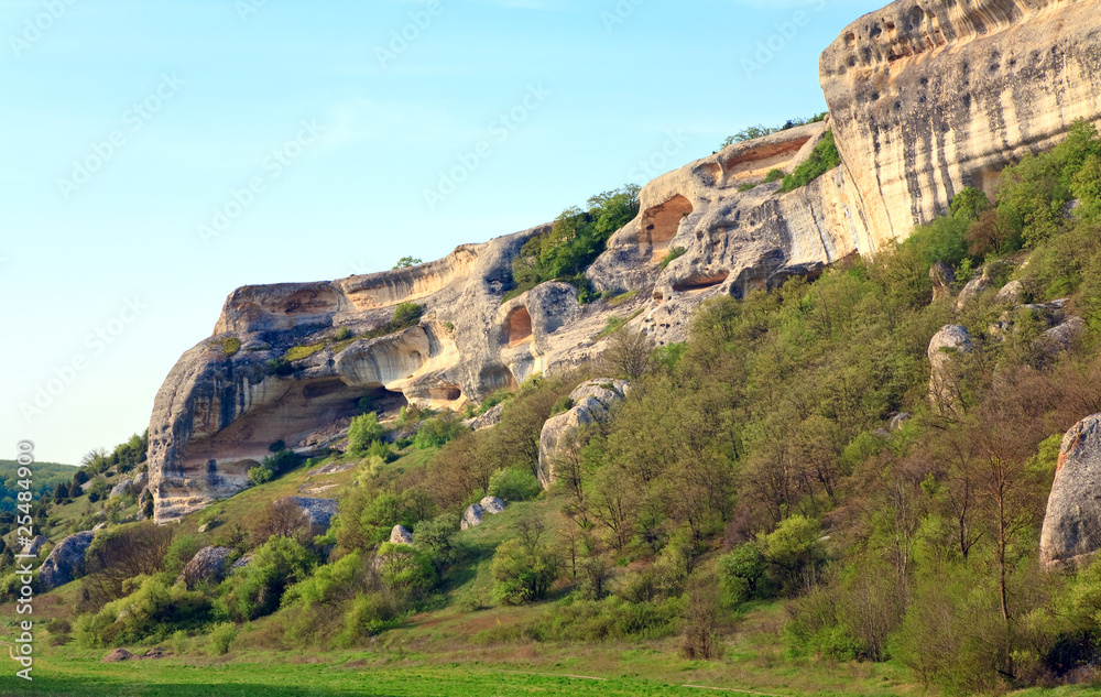 Spring Crimea landscape (Ukraine).