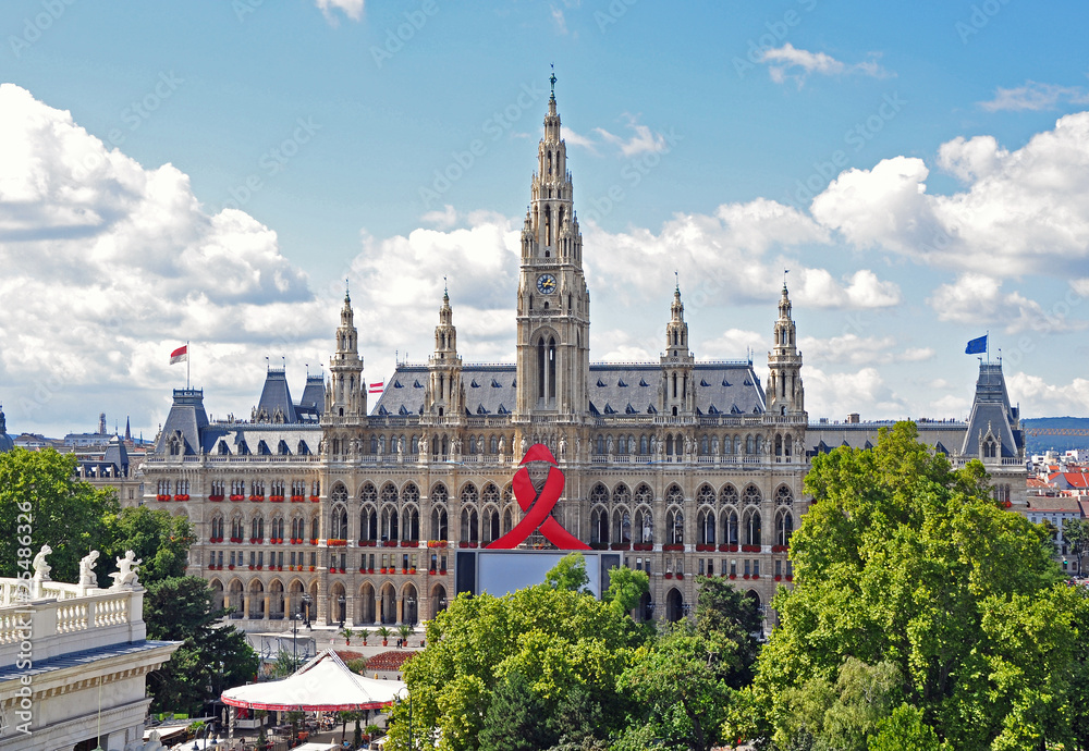 Obraz premium rathaus wien