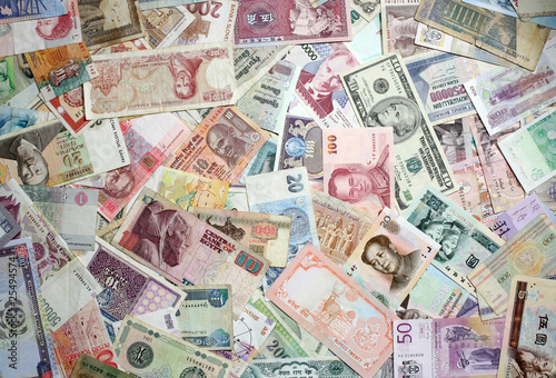 Exotic Banknotes Texture