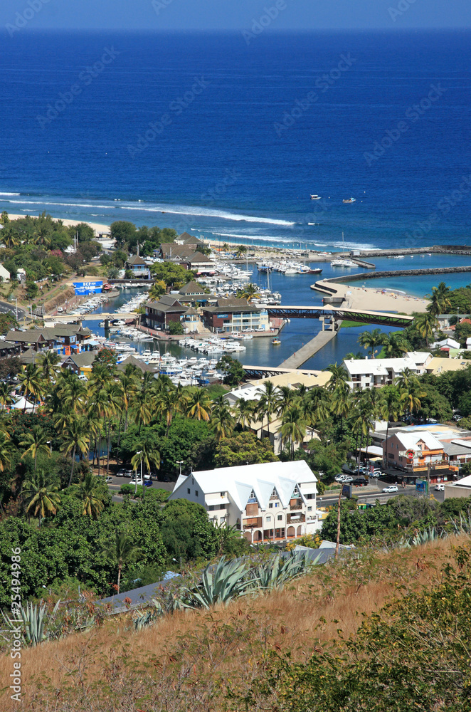 station balnéaire de Saint-Gilles, île de la Réunion