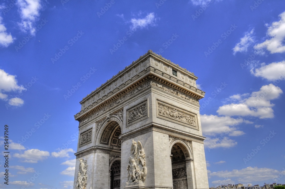 Fototapeta premium Arc de Triomphe - Paris (France)