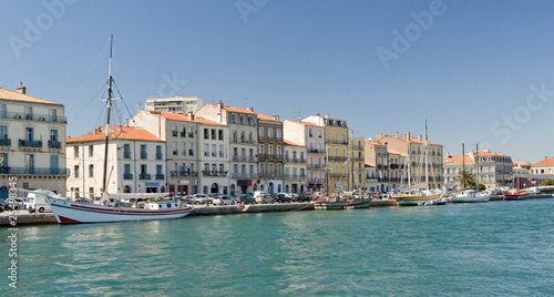 Sete Harbor in Southern France