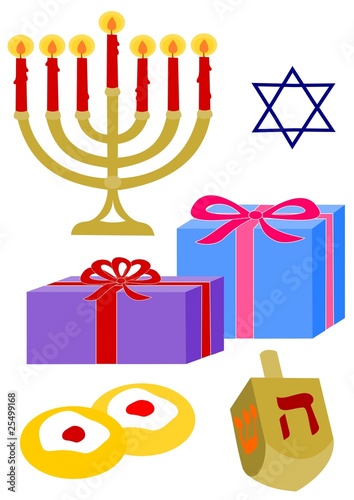 Hanukkah symbols