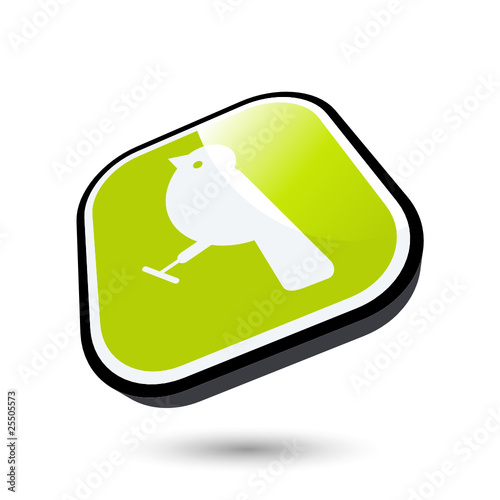 vogel kanarienvogel zeichen symbol icon