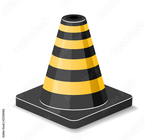 Vector traffic Cone