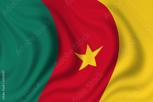 Fotografi Flag of Cameron
