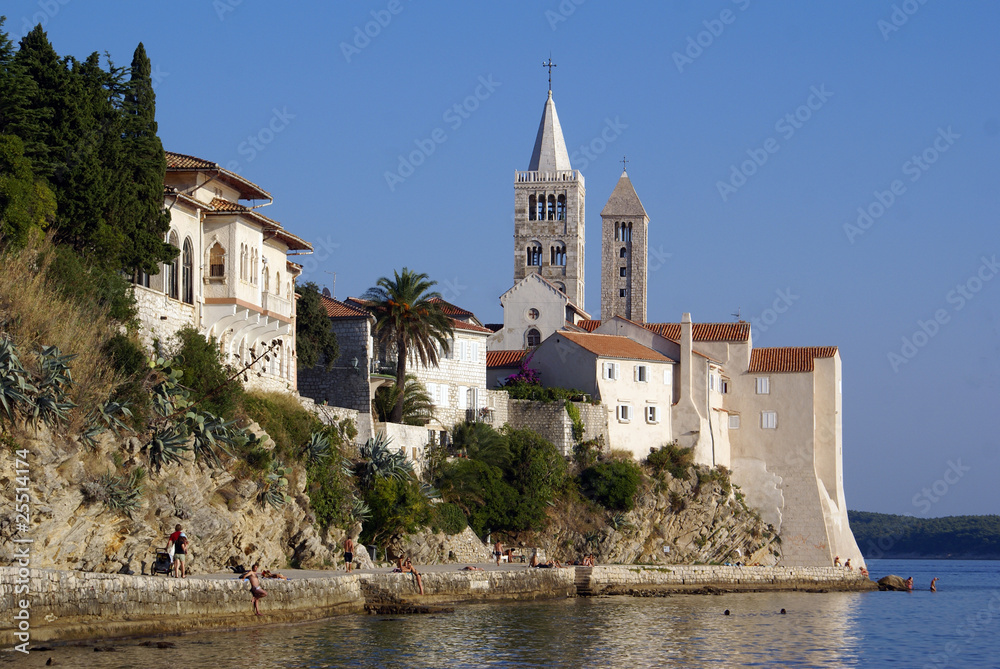 Obraz premium Beach in Rab, Croatia