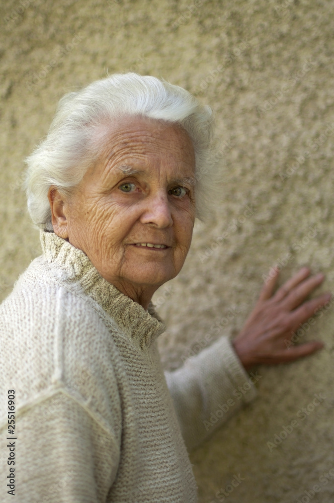 custom made wallpaper toronto digitalPortrait of a Senior Woman