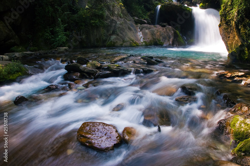 WATERFALL IN HUBEI PROVINCE, CHINA photo