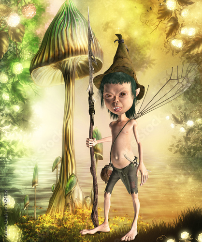Obraz na płótnie kobold